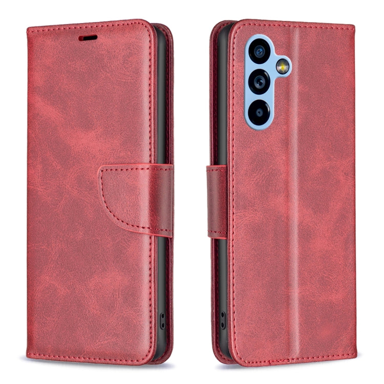 Lambskin Texture Leather Phone Case, For Samsung Galaxy A54 5G