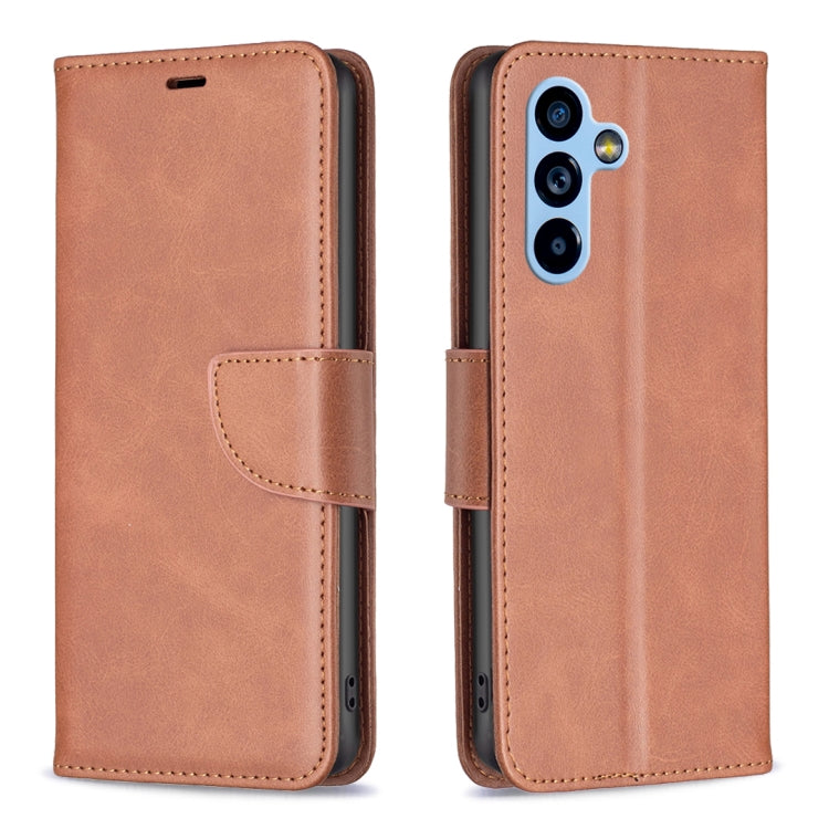 Lambskin Texture Leather Phone Case, For Samsung Galaxy A54 5G