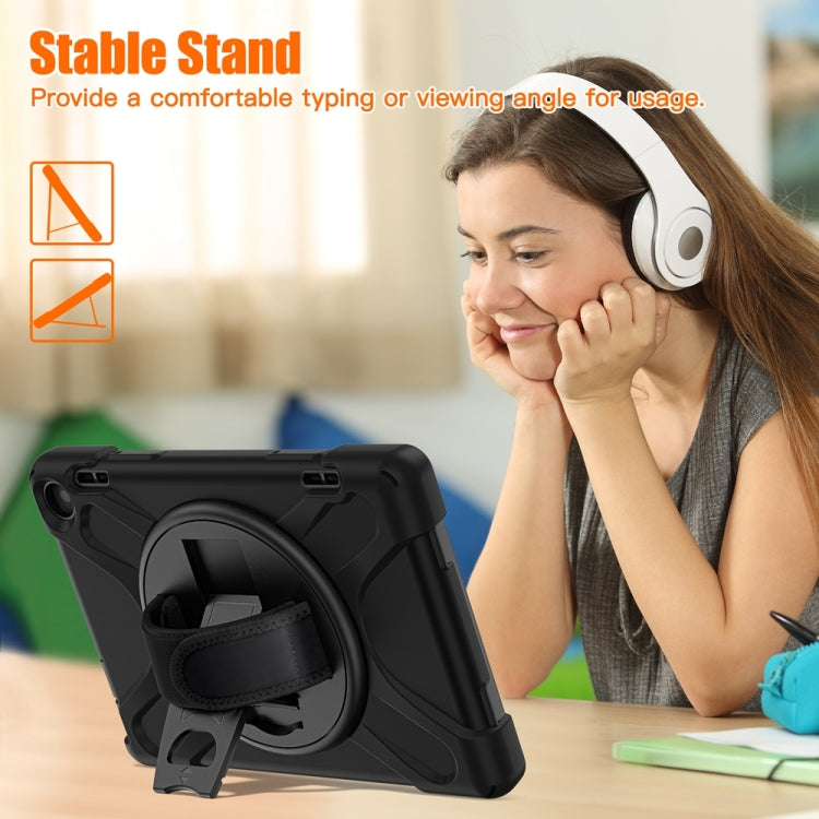 Hard PC Soft Silicone Full Body Protective Tablet Case, For Amazon Fire HD 8 2022