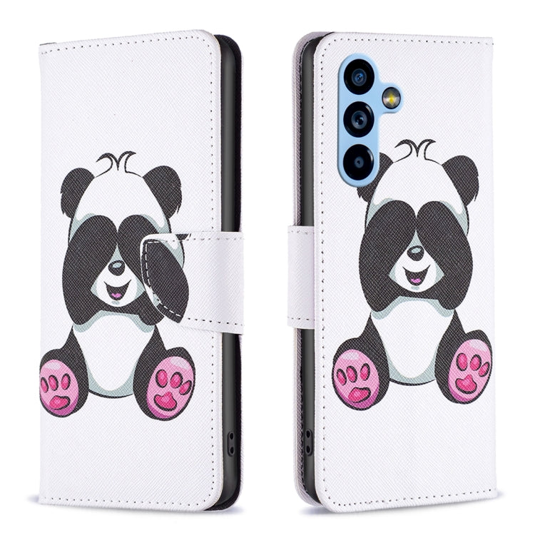 Colored Drawing Pattern Leather Phone Case, For Samsung Galaxy A54 5G