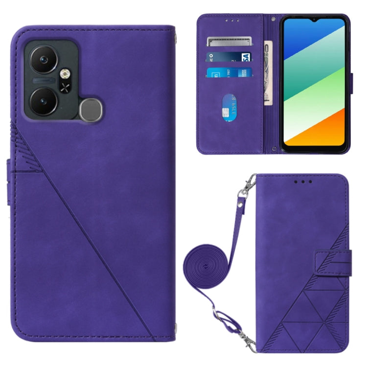 Crossbody 3D Embossed Flip Leather Phone Case, For Infinix Smart 6 Plus X6823, For Motorola Moto E22 4G / E22i 4G, For Motorola Moto Edge 30 Pro / Edge+ 2022, For Nokia C2 2ND Edition, For Nokia C21, For Nokia C21 Plus, For Nokia C100, For Nokia C200