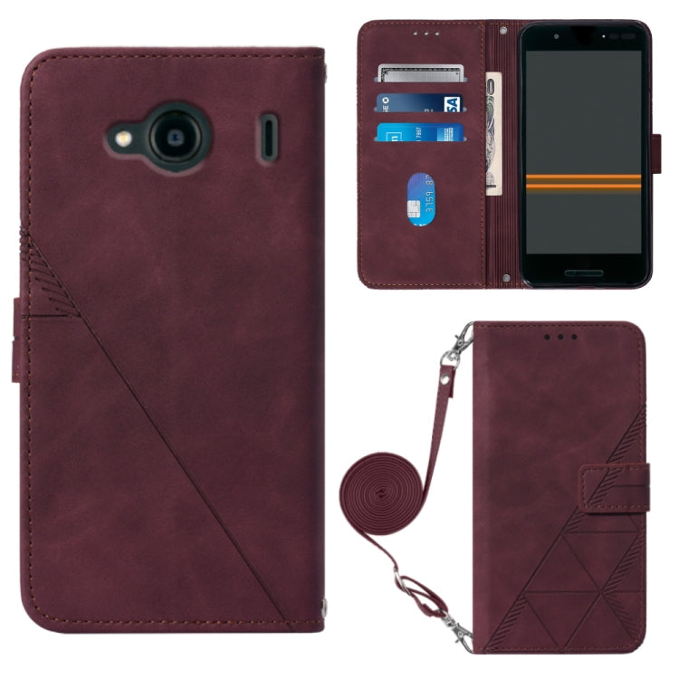 Crossbody 3D Embossed Flip Leather Phone Case, For Infinix Smart 6 Plus X6823, For Kyocera Android One S9, For Kyocera Qua Phone QX KYV42, For Motorola Moto E22 4G / E22i 4G, For Motorola Moto Edge 30 Pro / Edge+ 2022, For Nokia C2 2ND Edition         ...