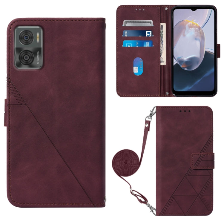 Crossbody 3D Embossed Flip Leather Phone Case, For Infinix Smart 6 Plus X6823, For Motorola Moto E22 4G / E22i 4G, For Motorola Moto Edge 30 Pro / Edge+ 2022, For Nokia C2 2ND Edition, For Nokia C21, For Nokia C21 Plus, For Nokia C100, For Nokia C200