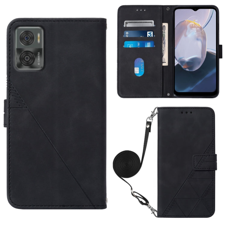 Crossbody 3D Embossed Flip Leather Phone Case, For Infinix Smart 6 Plus X6823, For Motorola Moto E22 4G / E22i 4G, For Motorola Moto Edge 30 Pro / Edge+ 2022, For Nokia C2 2ND Edition, For Nokia C21, For Nokia C21 Plus, For Nokia C100, For Nokia C200
