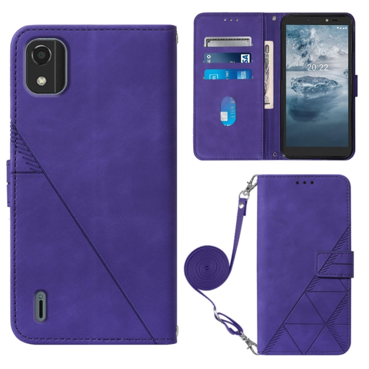 Crossbody 3D Embossed Flip Leather Phone Case, For Infinix Smart 6 Plus X6823, For Kyocera Android One S9, For Kyocera Qua Phone QX KYV42, For Motorola Moto E22 4G / E22i 4G, For Motorola Moto Edge 30 Pro / Edge+ 2022, For Nokia C2 2ND Edition         ...