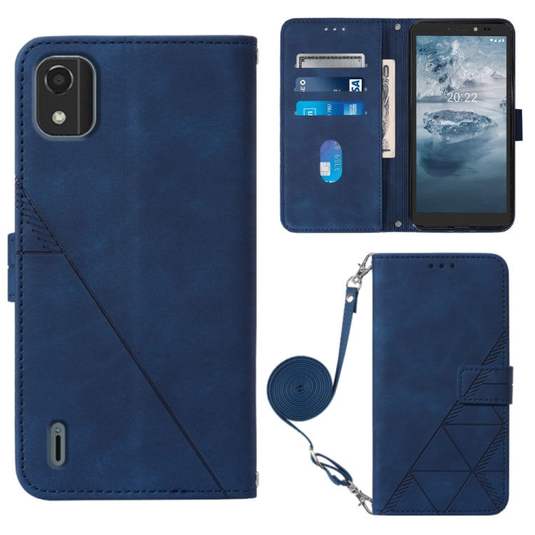 Crossbody 3D Embossed Flip Leather Phone Case, For Infinix Smart 6 Plus X6823, For Kyocera Android One S9, For Kyocera Qua Phone QX KYV42, For Motorola Moto E22 4G / E22i 4G, For Motorola Moto Edge 30 Pro / Edge+ 2022, For Nokia C2 2ND Edition         ...