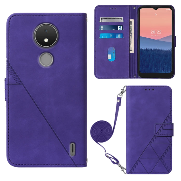 Crossbody 3D Embossed Flip Leather Phone Case, For Infinix Smart 6 Plus X6823, For Kyocera Android One S9, For Kyocera Qua Phone QX KYV42, For Motorola Moto E22 4G / E22i 4G, For Motorola Moto Edge 30 Pro / Edge+ 2022, For Nokia C2 2ND Edition         ...