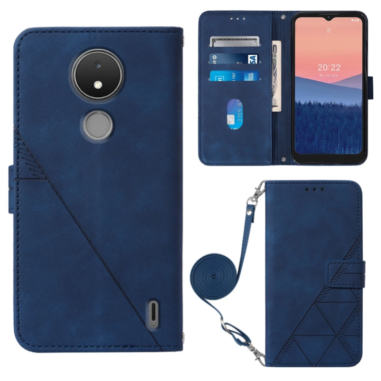 Crossbody 3D Embossed Flip Leather Phone Case, For Infinix Smart 6 Plus X6823, For Kyocera Android One S9, For Kyocera Qua Phone QX KYV42, For Motorola Moto E22 4G / E22i 4G, For Motorola Moto Edge 30 Pro / Edge+ 2022, For Nokia C2 2ND Edition         ...