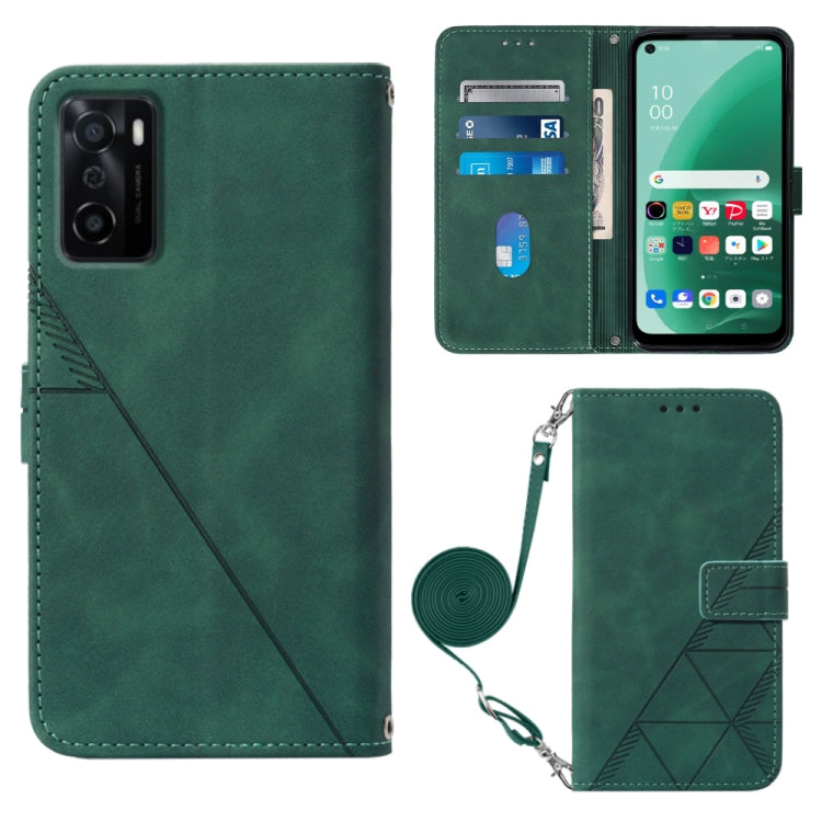 Crossbody 3D Embossed Flip Leather Phone Case, For Nokia C100, For Nokia C200, For Nokia G11 Plus, For Nokia G60 5G, For Nokia G100, For Nokia G400, For OPPO A17 4G, For OPPO A55S 5G CPH2309 JP Edition