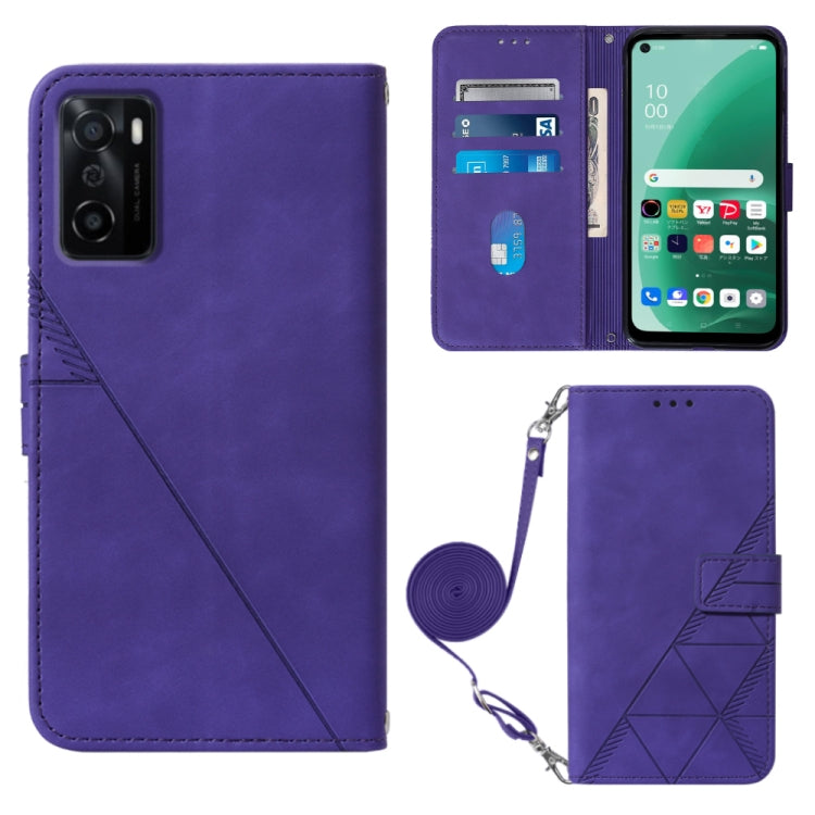 Crossbody 3D Embossed Flip Leather Phone Case, For Nokia C100, For Nokia C200, For Nokia G11 Plus, For Nokia G60 5G, For Nokia G100, For Nokia G400, For OPPO A17 4G, For OPPO A55S 5G CPH2309 JP Edition