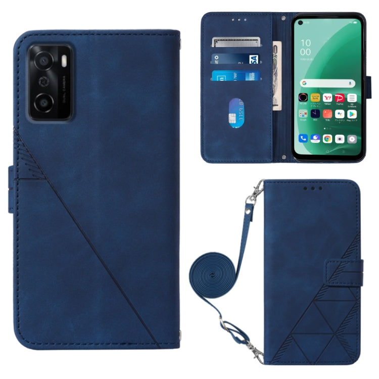 Crossbody 3D Embossed Flip Leather Phone Case, For Nokia C100, For Nokia C200, For Nokia G11 Plus, For Nokia G60 5G, For Nokia G100, For Nokia G400, For OPPO A17 4G, For OPPO A55S 5G CPH2309 JP Edition