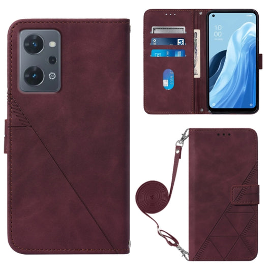 Crossbody 3D Embossed Flip Leather Phone Case, For OPPO Reno7 A JP Edition, For Sony Xperia 5 IV, For TCL 30 5G / 30+ 5G, For TCL 30T T603DL, For TCL 30 V 5G T781S / 30XE 5G, For TCL 30Z T602DL, For TCL 303, TCL 305i With fingerprint