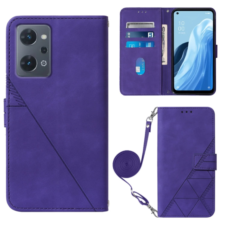 Crossbody 3D Embossed Flip Leather Phone Case, For OPPO Reno7 A JP Edition, For Sony Xperia 5 IV, For TCL 30 5G / 30+ 5G, For TCL 30T T603DL, For TCL 30 V 5G T781S / 30XE 5G, For TCL 30Z T602DL, For TCL 303, TCL 305i With fingerprint