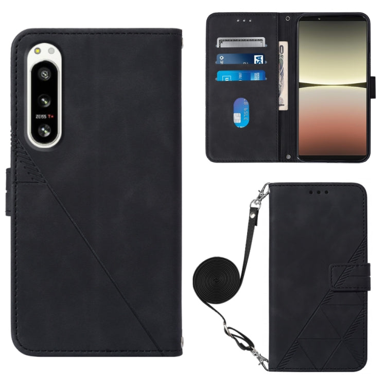 Crossbody 3D Embossed Flip Leather Phone Case, For OPPO Reno7 A JP Edition, For Sony Xperia 5 IV, For TCL 30 5G / 30+ 5G, For TCL 30T T603DL, For TCL 30 V 5G T781S / 30XE 5G, For TCL 30Z T602DL, For TCL 303, TCL 305i With fingerprint