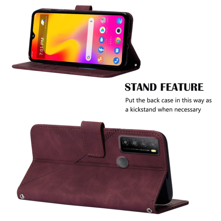 Crossbody 3D Embossed Flip Leather Phone Case, For TCL 30XL T701DL, For TCL Stylus 5G, For T-Mobile Revvl 6 5G, For T-Mobile Revvl 6 Pro 5G, For ZTE Axon 40 Pro, For ZTE Axon 40 Ultra, For ZTE Consumer Cellular ZMAX 5G, For ZTE Nubia Z40S Pro