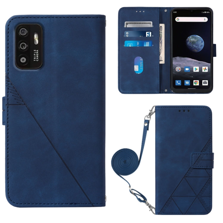 Crossbody 3D Embossed Flip Leather Phone Case, For ZTE ZMAX 11 Z6251, For Cubot Pocket, For Oukitel C31, For Tone E22, For Samsung Galaxy A14 5G, For Samsung Galaxy A22 5G JP Edition, For Samsung Galaxy A23E / A22E / A23S / A23 5G                      ...