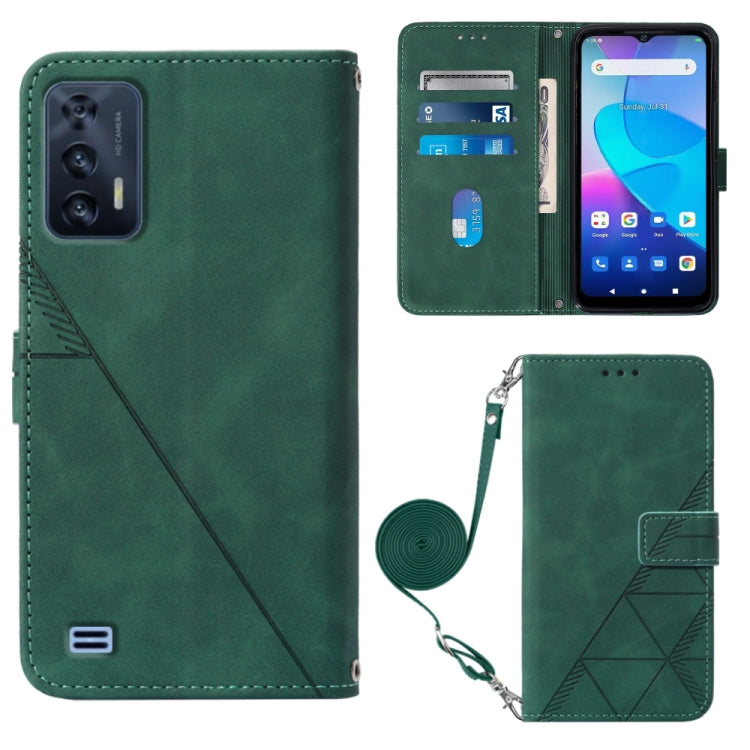 Crossbody 3D Embossed Flip Leather Phone Case, For ZTE ZMAX 11 Z6251, For Cubot Pocket, For Oukitel C31, For Tone E22, For Samsung Galaxy A14 5G, For Samsung Galaxy A22 5G JP Edition, For Samsung Galaxy A23E / A22E / A23S / A23 5G                      ...