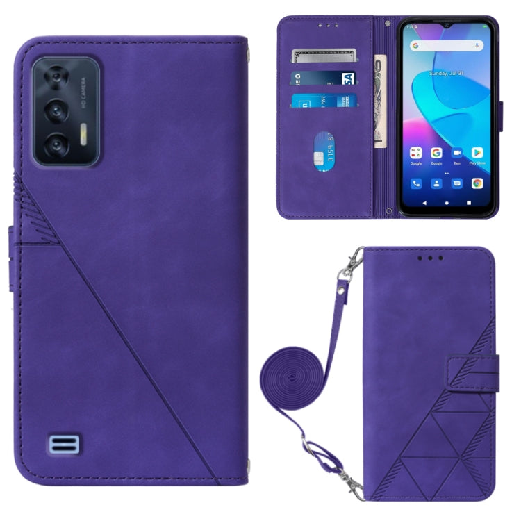 Crossbody 3D Embossed Flip Leather Phone Case, For ZTE ZMAX 11 Z6251, For Cubot Pocket, For Oukitel C31, For Tone E22, For Samsung Galaxy A14 5G, For Samsung Galaxy A22 5G JP Edition, For Samsung Galaxy A23E / A22E / A23S / A23 5G                      ...