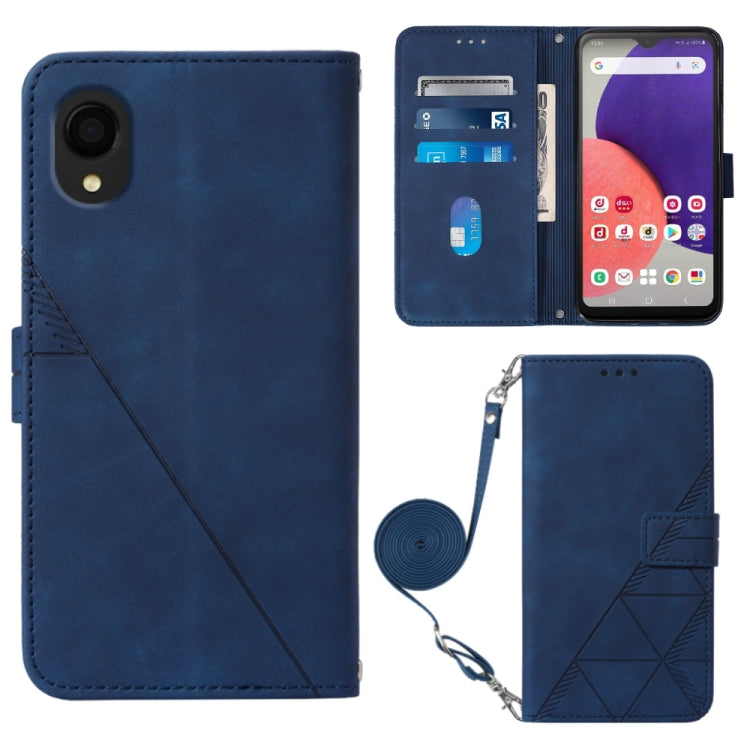 Crossbody 3D Embossed Flip Leather Phone Case, For ZTE ZMAX 11 Z6251, For Cubot Pocket, For Oukitel C31, For Tone E22, For Samsung Galaxy A14 5G, For Samsung Galaxy A22 5G JP Edition, For Samsung Galaxy A23E / A22E / A23S / A23 5G                      ...