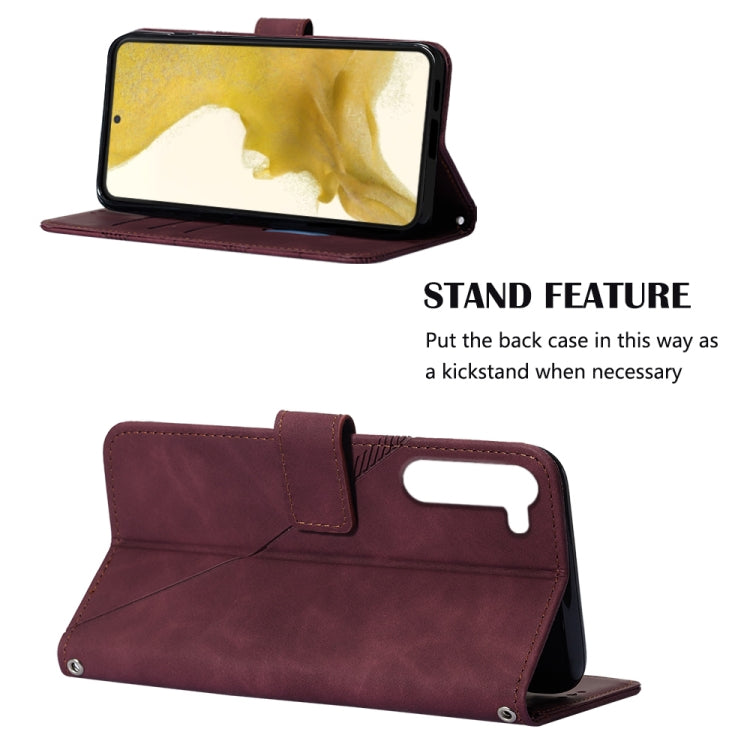 Crossbody 3D Embossed Flip Leather Phone Case, For Samsung Galaxy S23+ 5G, For Samsung Galaxy S23 Ultra 5G, For Sharp Aquos R7 / P7, For Sharp Aquos V6 Plus / V6, For Sharp Aquos Sense7 Plus, For Sharp Aquos Sense7 SH-V48, For Xiaomi Civi 2            ...