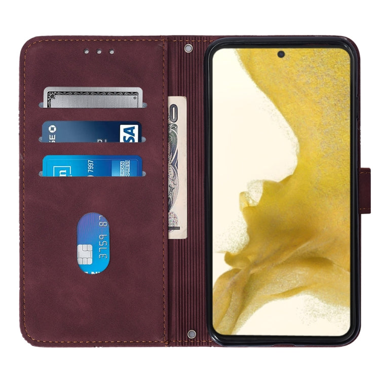 Crossbody 3D Embossed Flip Leather Phone Case, For Samsung Galaxy S23+ 5G, For Samsung Galaxy S23 Ultra 5G, For Sharp Aquos R7 / P7, For Sharp Aquos V6 Plus / V6, For Sharp Aquos Sense7 Plus, For Sharp Aquos Sense7 SH-V48, For Xiaomi Civi 2            ...