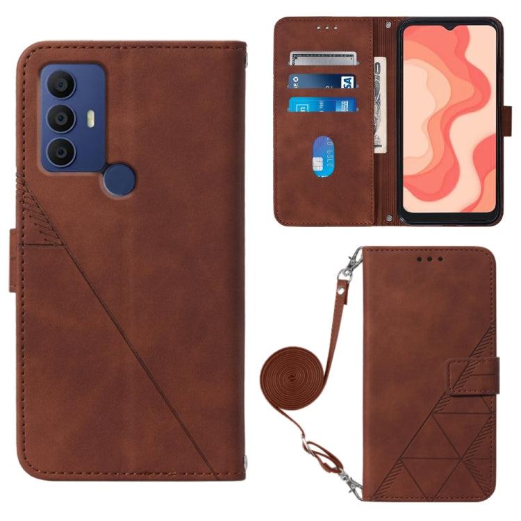 Crossbody 3D Embossed Flip Leather Phone Case, For Samsung Galaxy S23+ 5G, For Samsung Galaxy S23 Ultra 5G, For Sharp Aquos R7 / P7, For Sharp Aquos V6 Plus / V6, For Sharp Aquos Sense7 Plus, For Sharp Aquos Sense7 SH-V48, For Xiaomi Civi 2            ...