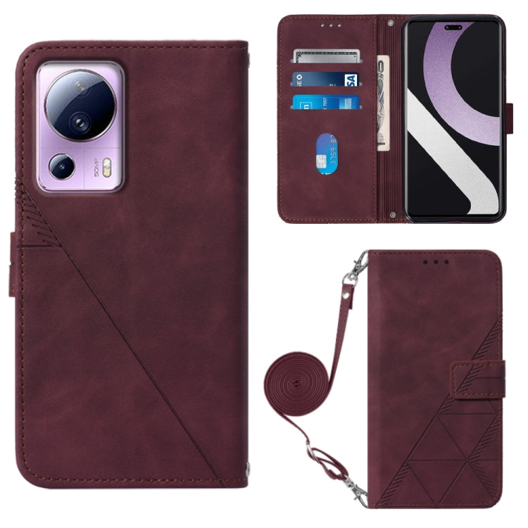 Crossbody 3D Embossed Flip Leather Phone Case, For Samsung Galaxy S23+ 5G, For Samsung Galaxy S23 Ultra 5G, For Sharp Aquos R7 / P7, For Sharp Aquos V6 Plus / V6, For Sharp Aquos Sense7 Plus, For Sharp Aquos Sense7 SH-V48, For Xiaomi Civi 2            ...