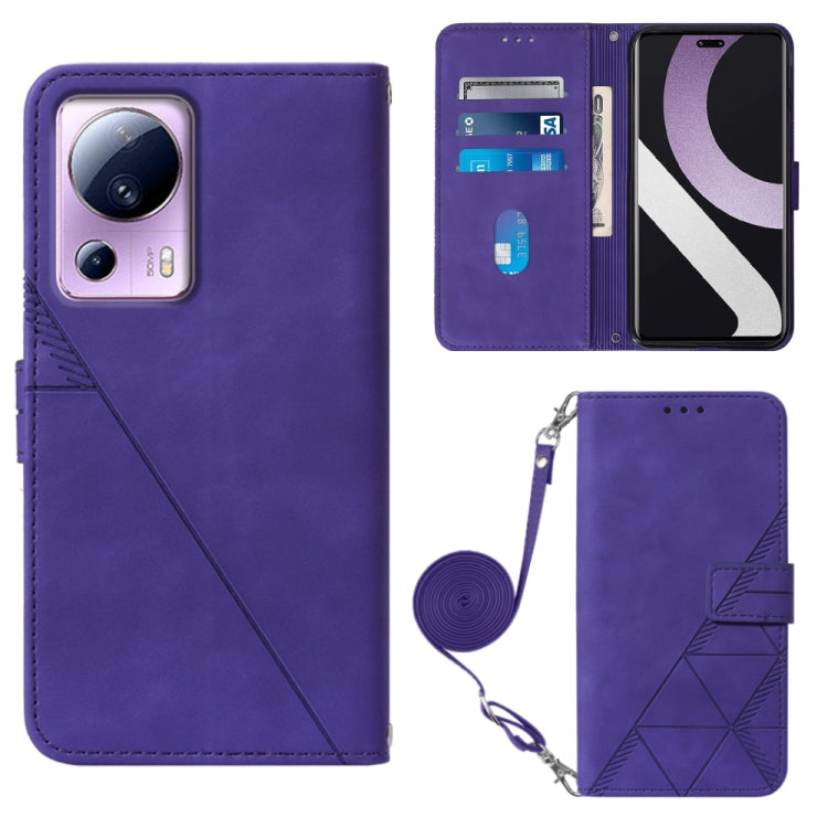 Crossbody 3D Embossed Flip Leather Phone Case, For Samsung Galaxy S23+ 5G, For Samsung Galaxy S23 Ultra 5G, For Sharp Aquos R7 / P7, For Sharp Aquos V6 Plus / V6, For Sharp Aquos Sense7 Plus, For Sharp Aquos Sense7 SH-V48, For Xiaomi Civi 2            ...