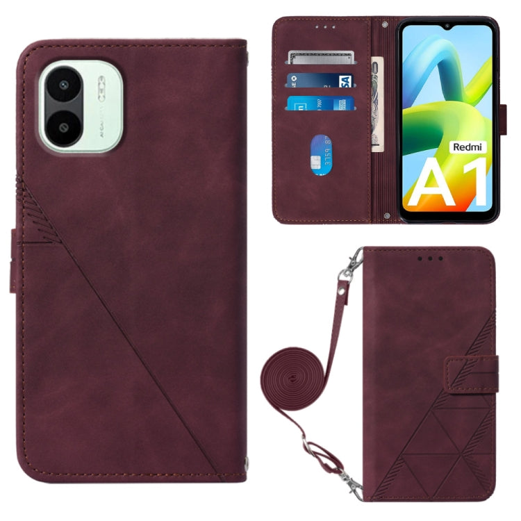 Crossbody 3D Embossed Flip Leather Phone Case, For Samsung Galaxy S23+ 5G, For Samsung Galaxy S23 Ultra 5G, For Sharp Aquos R7 / P7, For Sharp Aquos V6 Plus / V6, For Sharp Aquos Sense7 Plus, For Sharp Aquos Sense7 SH-V48, For Xiaomi Civi 2            ...