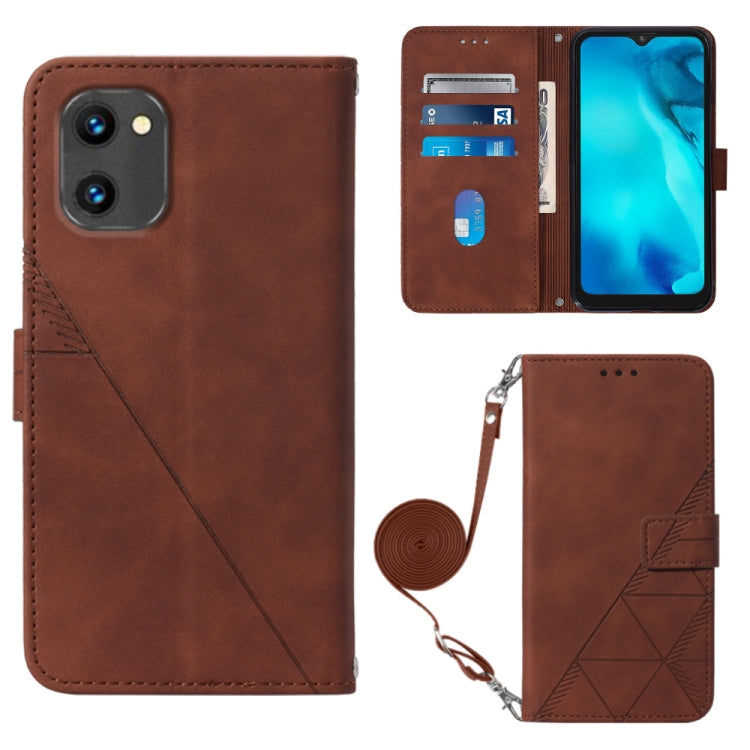 Crossbody 3D Embossed Flip Leather Phone Case, For Xiaomi Poco C40 Global, For Xiaomi 12 Ultra / 12S Ultra, For Xiaomi 12T / 12T Pro / Redmi K50 Ultra, For UMIDIGI A13 / A13 Pro / A13S, For UMIDIGI C1, For UMIDIGI F3 4G / F3 5G / F3 SE / F3S           ...
