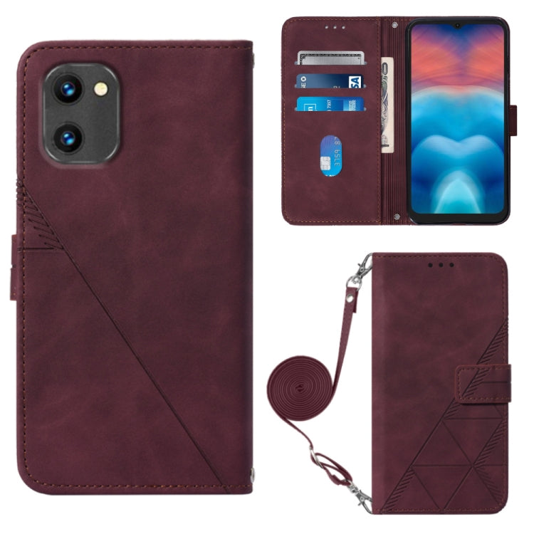 Crossbody 3D Embossed Flip Leather Phone Case, For Xiaomi Poco C40 Global, For Xiaomi 12 Ultra / 12S Ultra, For Xiaomi 12T / 12T Pro / Redmi K50 Ultra, For UMIDIGI A13 / A13 Pro / A13S, For UMIDIGI C1, For UMIDIGI F3 4G / F3 5G / F3 SE / F3S           ...