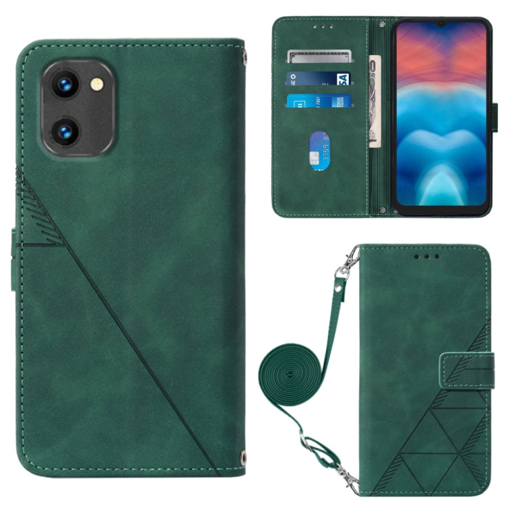 Crossbody 3D Embossed Flip Leather Phone Case, For Xiaomi Poco C40 Global, For Xiaomi 12 Ultra / 12S Ultra, For Xiaomi 12T / 12T Pro / Redmi K50 Ultra, For UMIDIGI A13 / A13 Pro / A13S, For UMIDIGI C1, For UMIDIGI F3 4G / F3 5G / F3 SE / F3S           ...