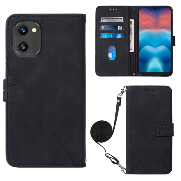Crossbody 3D Embossed Flip Leather Phone Case, For Xiaomi Poco C40 Global, For Xiaomi 12 Ultra / 12S Ultra, For Xiaomi 12T / 12T Pro / Redmi K50 Ultra, For UMIDIGI A13 / A13 Pro / A13S, For UMIDIGI C1, For UMIDIGI F3 4G / F3 5G / F3 SE / F3S           ...