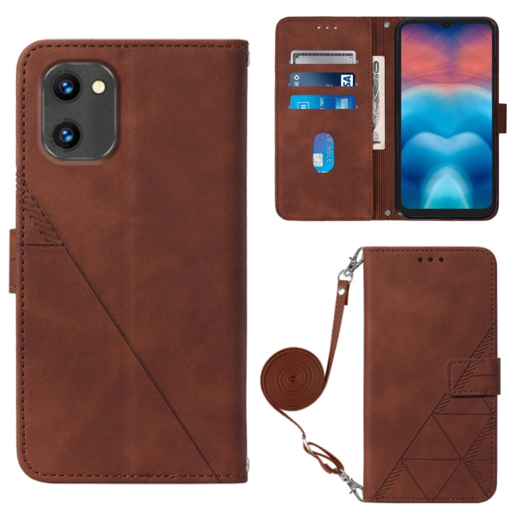 Crossbody 3D Embossed Flip Leather Phone Case, For Xiaomi Poco C40 Global, For Xiaomi 12 Ultra / 12S Ultra, For Xiaomi 12T / 12T Pro / Redmi K50 Ultra, For UMIDIGI A13 / A13 Pro / A13S, For UMIDIGI C1, For UMIDIGI F3 4G / F3 5G / F3 SE / F3S           ...
