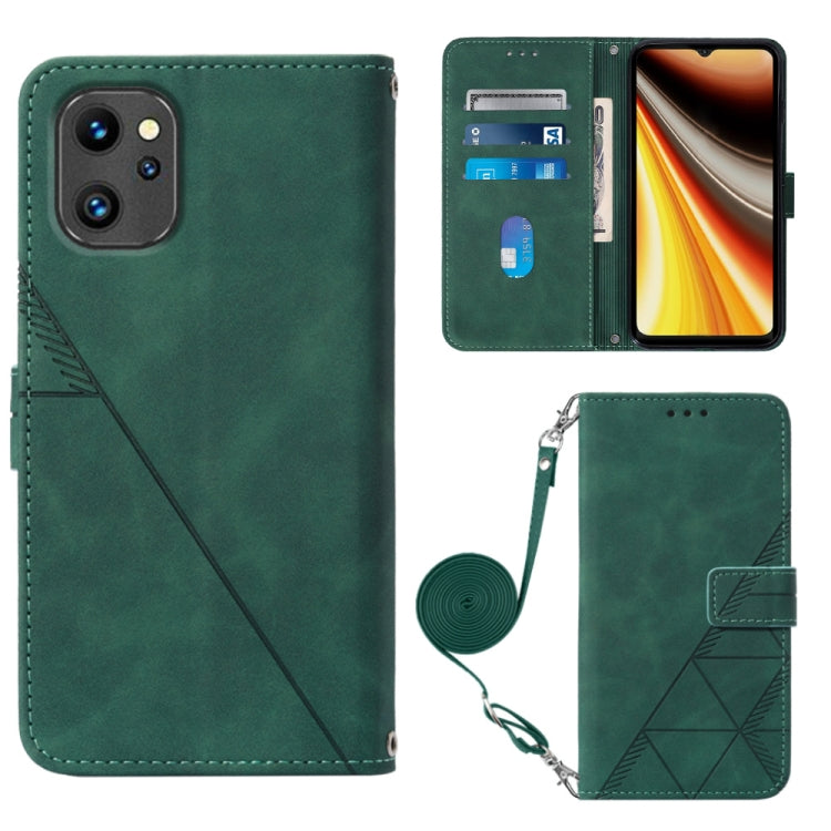 Crossbody 3D Embossed Flip Leather Phone Case, For Xiaomi Poco C40 Global, For Xiaomi 12 Ultra / 12S Ultra, For Xiaomi 12T / 12T Pro / Redmi K50 Ultra, For UMIDIGI A13 / A13 Pro / A13S, For UMIDIGI C1, For UMIDIGI F3 4G / F3 5G / F3 SE / F3S           ...