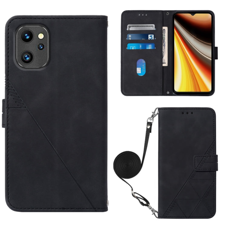 Crossbody 3D Embossed Flip Leather Phone Case, For Xiaomi Poco C40 Global, For Xiaomi 12 Ultra / 12S Ultra, For Xiaomi 12T / 12T Pro / Redmi K50 Ultra, For UMIDIGI A13 / A13 Pro / A13S, For UMIDIGI C1, For UMIDIGI F3 4G / F3 5G / F3 SE / F3S           ...