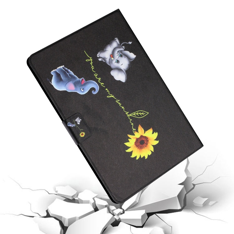 Colored Drawing Pattern Flip Leather Smart Tablet Case, For iPad 10th Gen 10.9 2022
