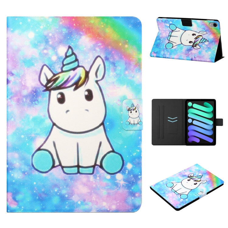 Colored Drawing Pattern Flip Leather Smart Tablet Case, For iPad 10th Gen 10.9 2022