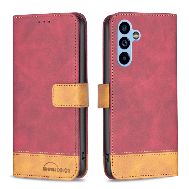 BF11 Color Matching Skin Feel Leather Phone Case, For Samsung Galaxy A54 5G