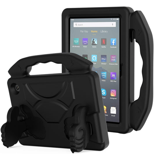 Children EVA Shockproof Tablet Case with Thumb Bracket, For Amazon Kindle Fire 7 2022