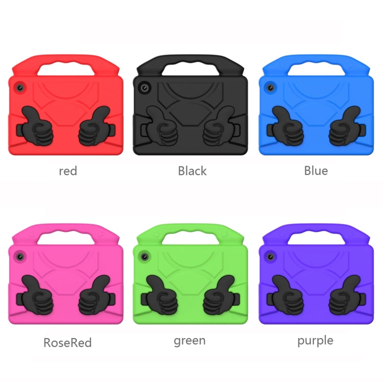 Children EVA Shockproof Tablet Case with Thumb Bracket, For Amazon Kindle Fire 7 2022