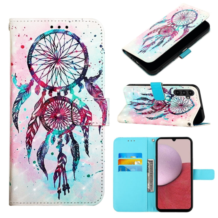 3D Painting Horizontal Flip Leather Phone Case, For Samsung Galaxy A14 5G, For Samsung Galaxy S23 5G, For Samsung Galaxy S23+ 5G, For Samsung Galaxy S23 Ultra 5G