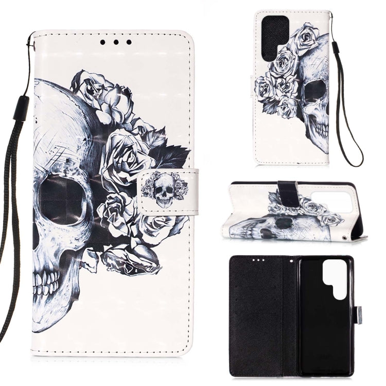 3D Painting Horizontal Flip Leather Phone Case, For Samsung Galaxy A14 5G, For Samsung Galaxy S23 5G, For Samsung Galaxy S23+ 5G, For Samsung Galaxy S23 Ultra 5G