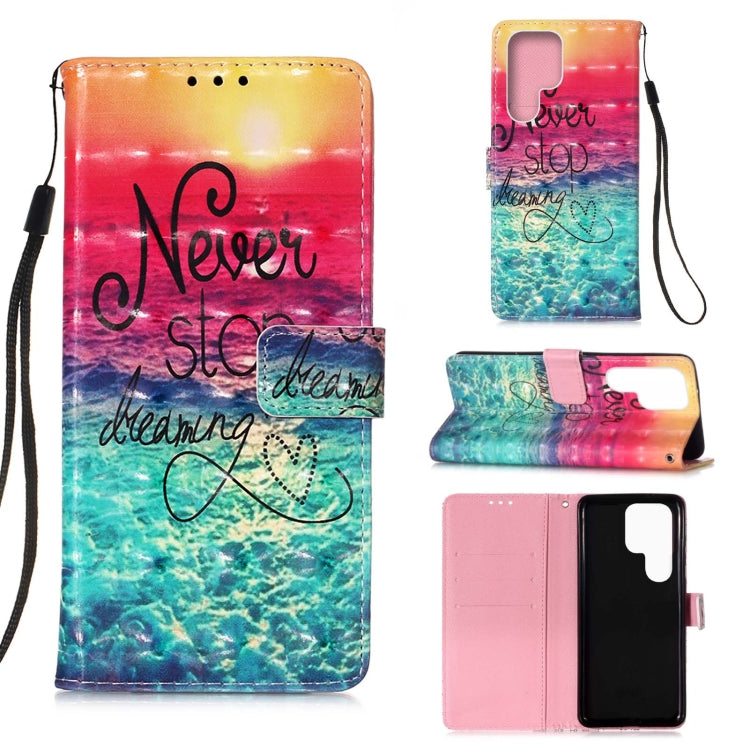 3D Painting Horizontal Flip Leather Phone Case, For Samsung Galaxy A14 5G, For Samsung Galaxy S23 5G, For Samsung Galaxy S23+ 5G, For Samsung Galaxy S23 Ultra 5G
