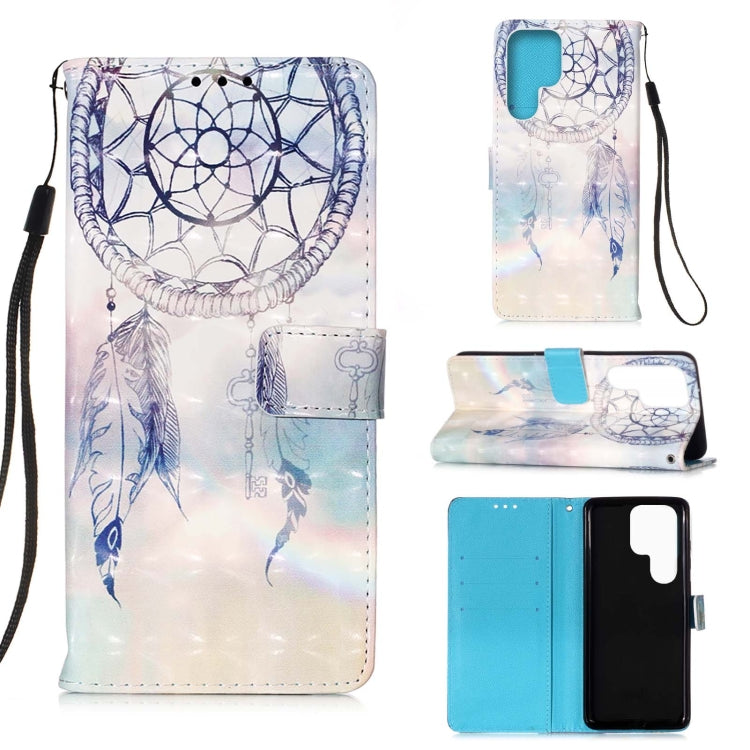 3D Painting Horizontal Flip Leather Phone Case, For Samsung Galaxy A14 5G, For Samsung Galaxy S23 5G, For Samsung Galaxy S23+ 5G, For Samsung Galaxy S23 Ultra 5G