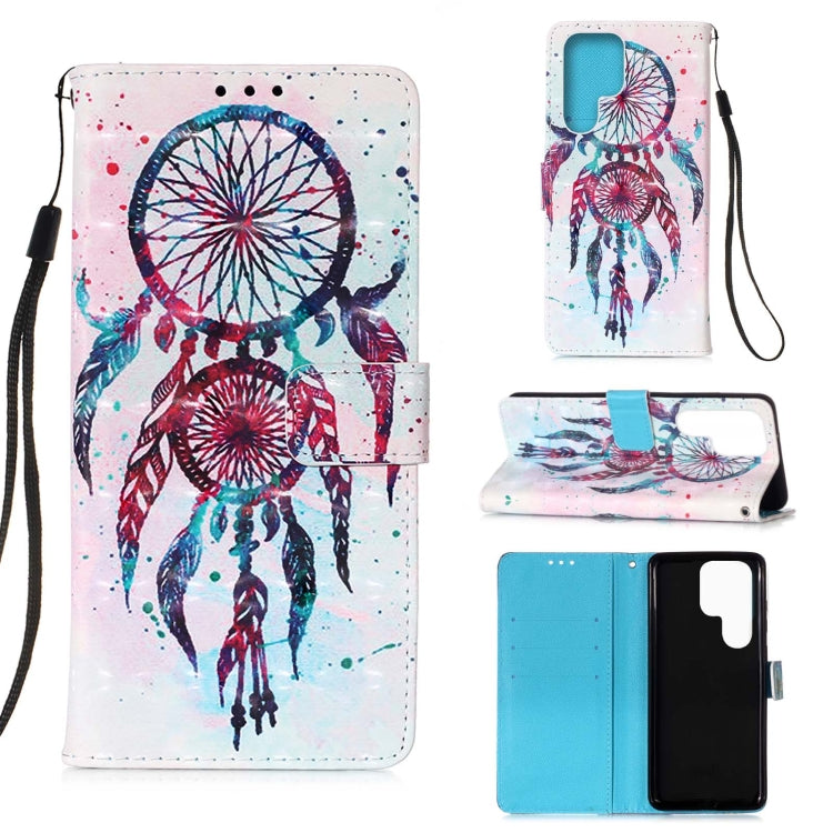 3D Painting Horizontal Flip Leather Phone Case, For Samsung Galaxy A14 5G, For Samsung Galaxy S23 5G, For Samsung Galaxy S23+ 5G, For Samsung Galaxy S23 Ultra 5G