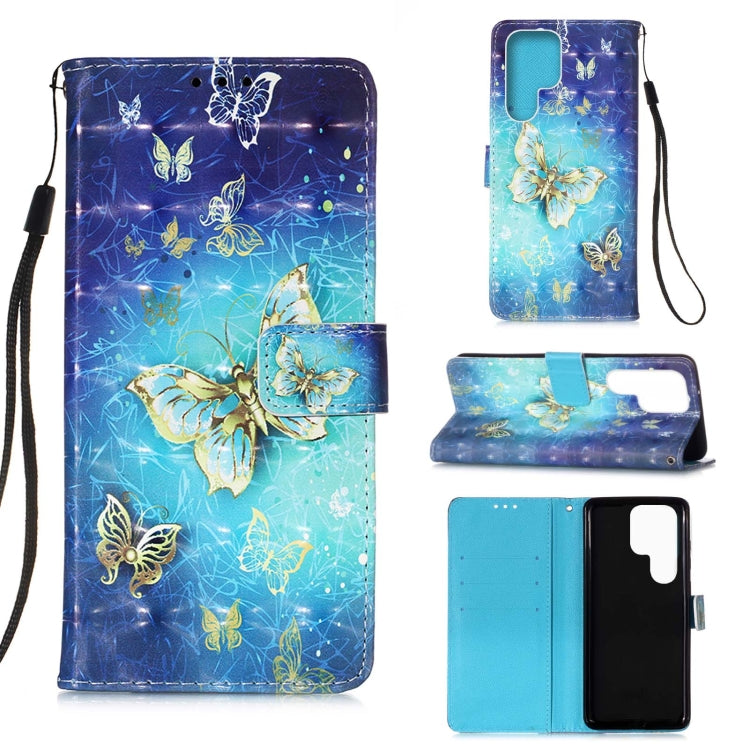 3D Painting Horizontal Flip Leather Phone Case, For Samsung Galaxy A14 5G, For Samsung Galaxy S23 5G, For Samsung Galaxy S23+ 5G, For Samsung Galaxy S23 Ultra 5G