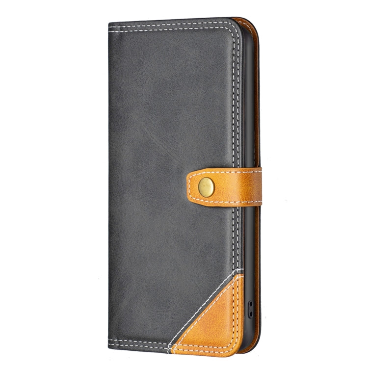 Color Matching Double Sewing Thread Leather Phone Case, For Samsung Galaxy A54 5G