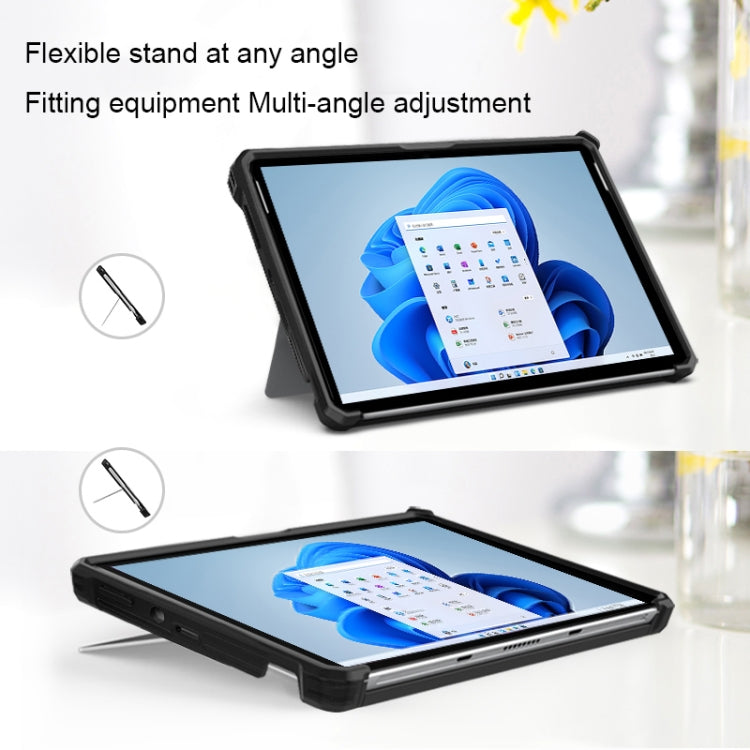 Striped Hollow Tablet Case, For Microsoft Surface Pro 8, For Microsoft Surface Pro 9