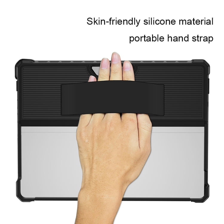 Striped Hollow Tablet Case, For Microsoft Surface Pro 8, For Microsoft Surface Pro 9